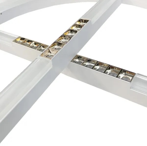 Lustră LED dimabilă aplicată LED/100W/230V 3000-6500K + telecomandă