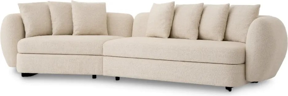 Canapea moderna design LUX Sidney, Nuoro beige