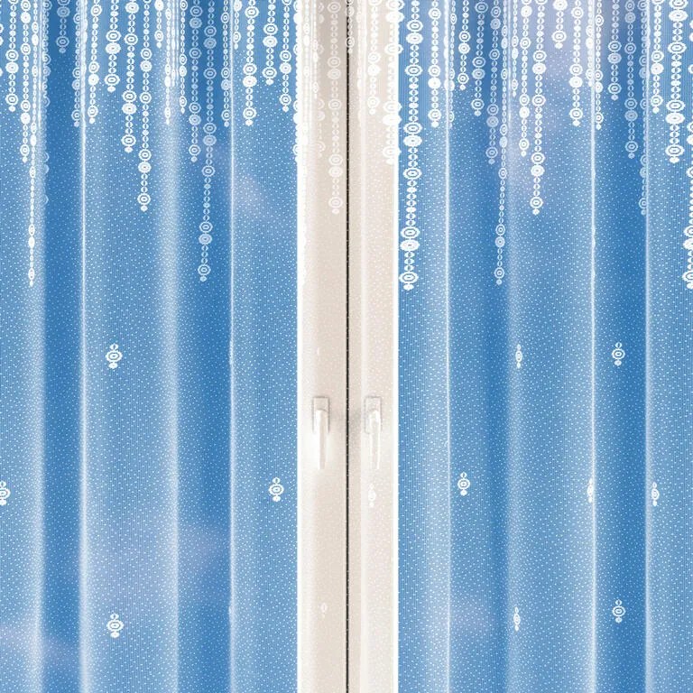 Perdea finisată din jacard RIA 350 x 160 cm