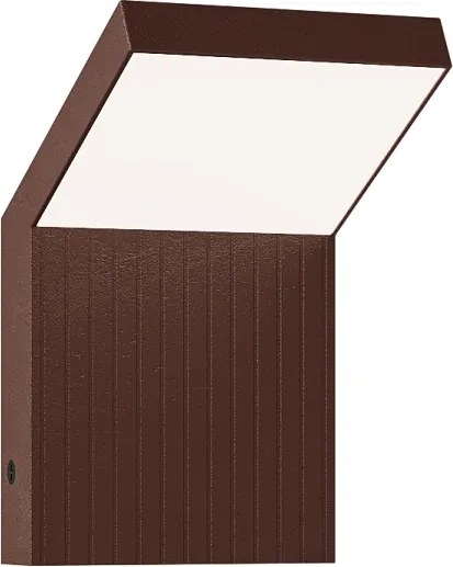 Brilagi - Aplica de perete LED de exterior RIANO LED/8W/230V maro IP65