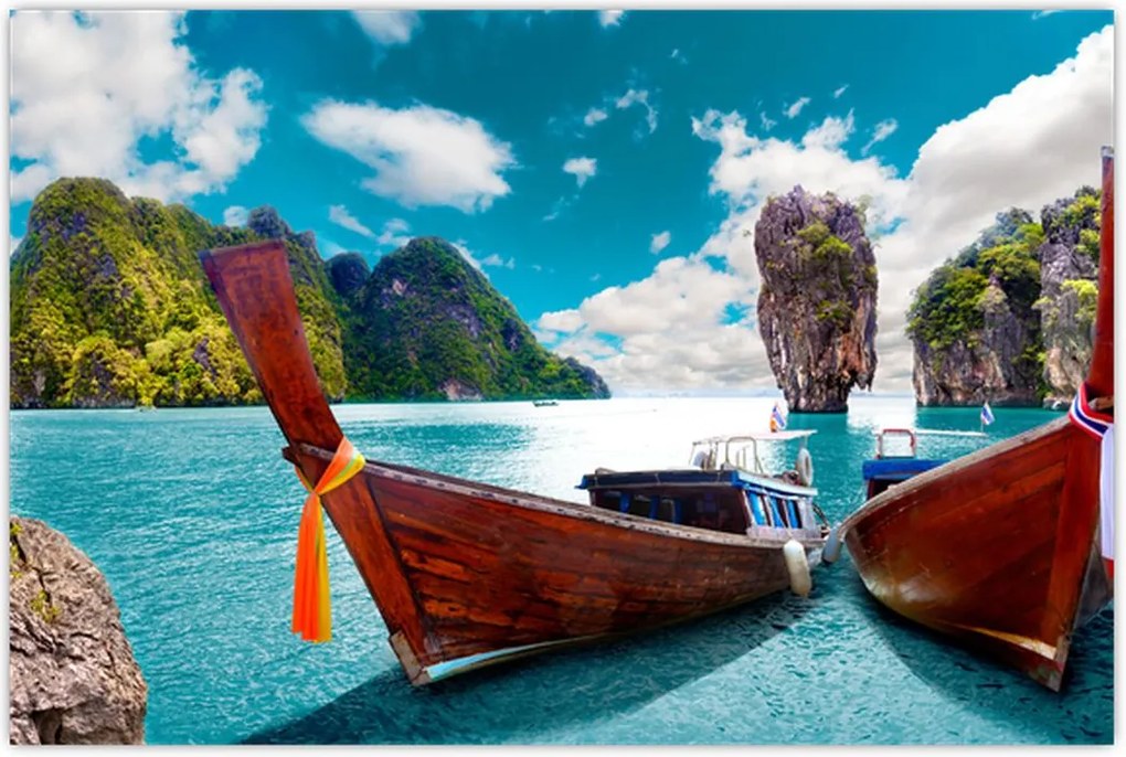 Tablou - Rai pe pământ (90x60 cm)