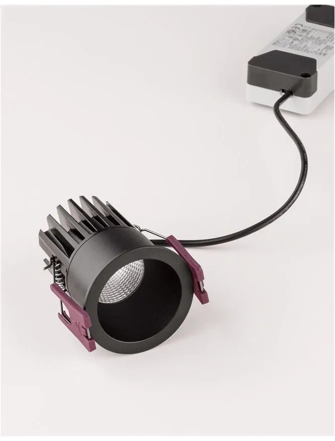 Spot LED incastrabil pentru tavan fals BREE negru NVL-9232112