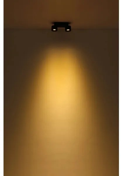 Spot LED Globo 56961-2B RAE 2xLED/6W/230V negru