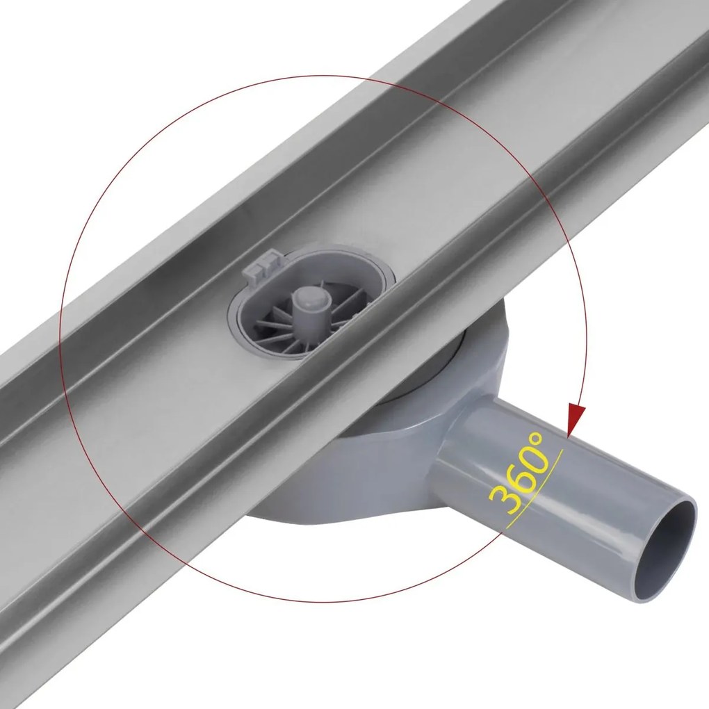 Rea Neox Pro rigola liniara 70 cm crom REA-G5808