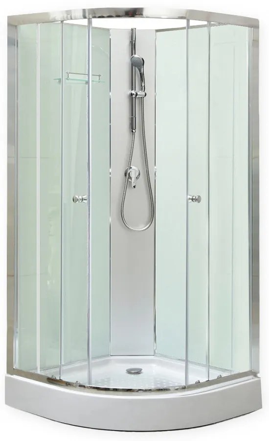 Cabină de duș Marco White II în dimensiunea de 80x80