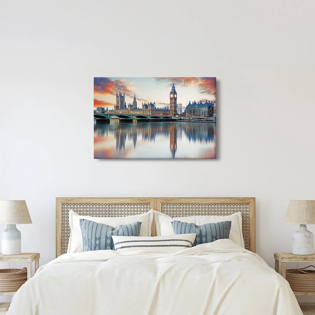 Tablou - Houses of Parliament din Londra (90x60 cm)