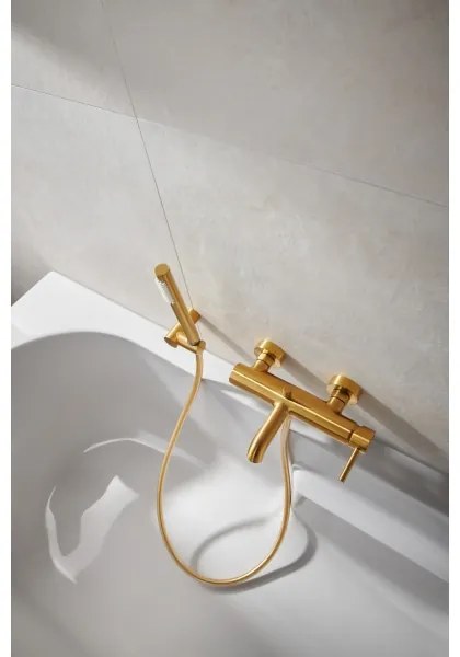 Set de cadă cu baterie KFA Armatura 5034-520-31 MOZA auriu