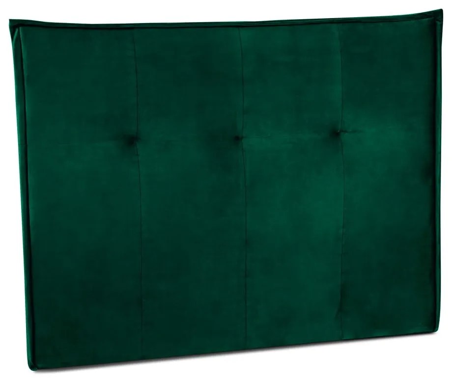 Tăblie de pat verde-închis 140x120 cm Monica – Milo Casa