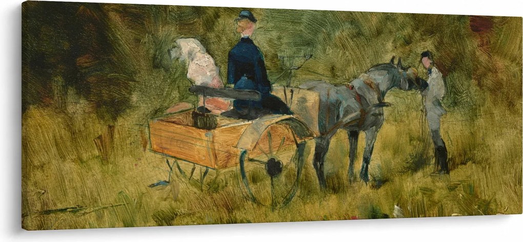 Tablou - Henri de Toulouse-Lautrec, The Trap, reproducere (120x50 cm)