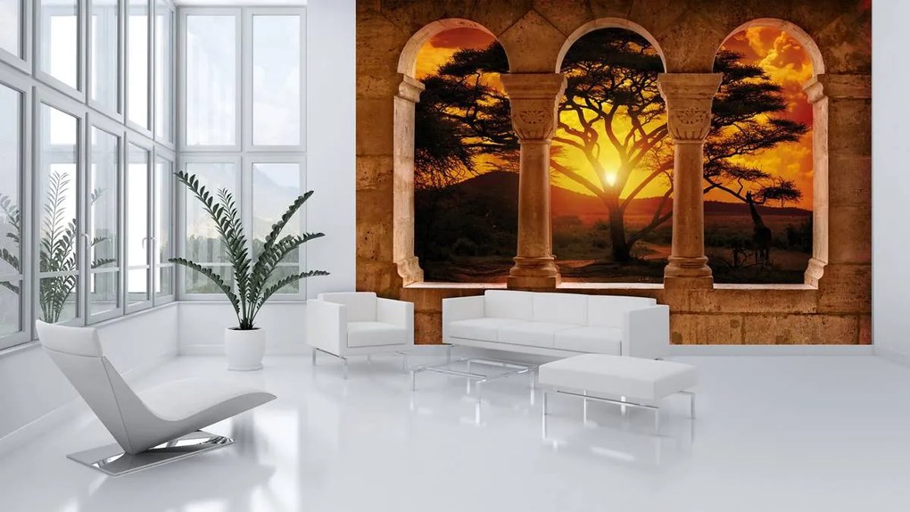 Fototapet - Peisaj african (152,5x104 cm)