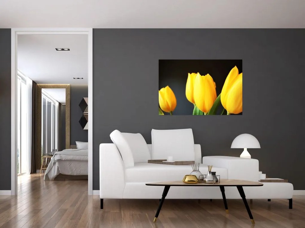 Tablou cu lalele (90x60 cm)