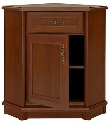 Comoda de colt Kent 91 cm castan