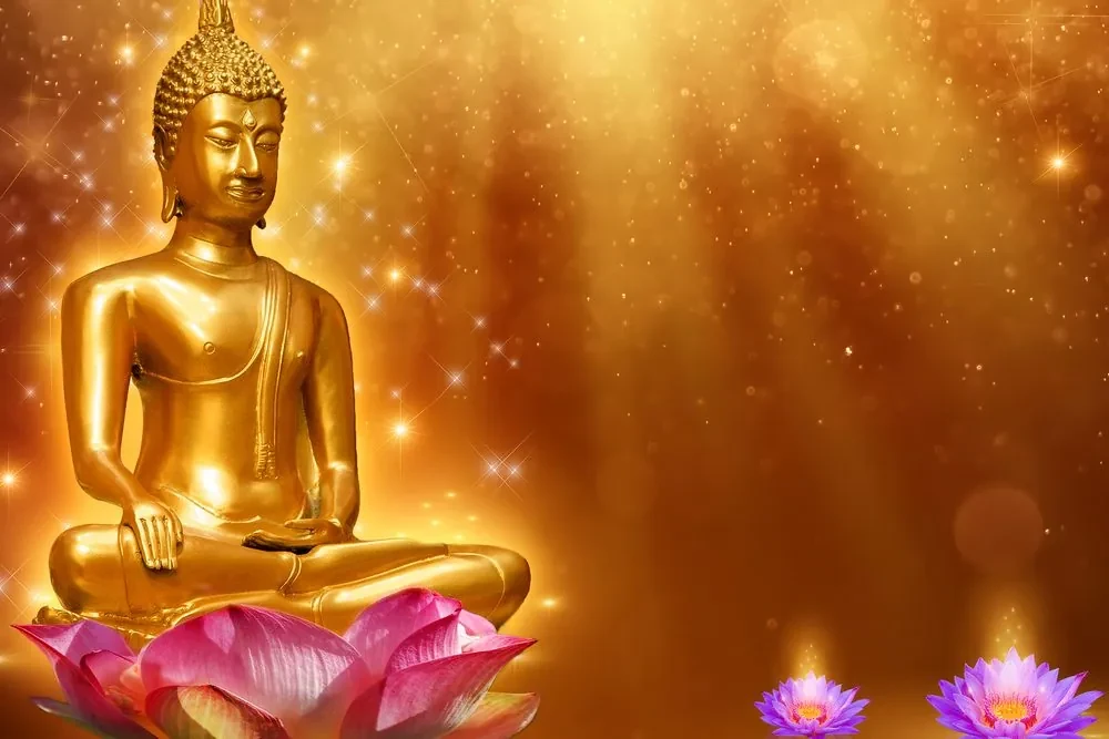 Tablou Budha auriu