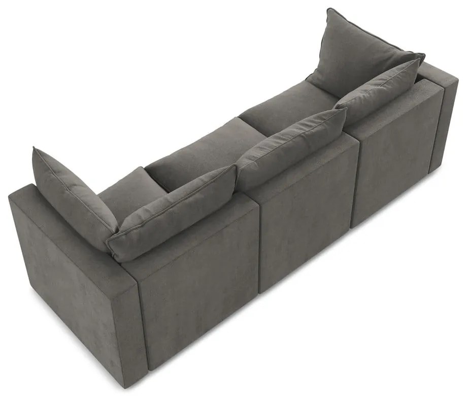 Canapea gri închis 255 cm Manao – Makamii