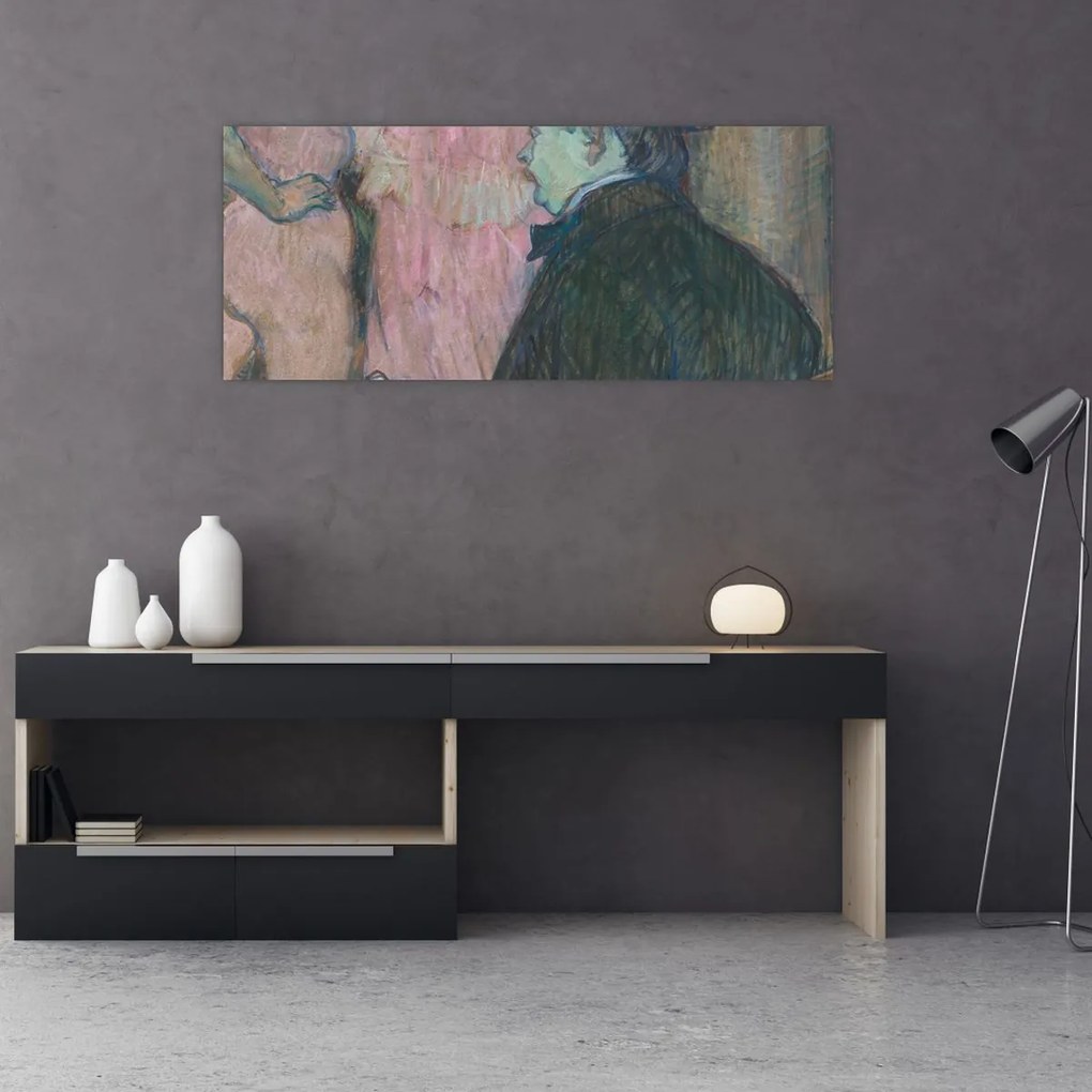 Tablou - Henri de Toulouse-Lautrec, Maxime Dethomas, reproducere (120x50 cm)
