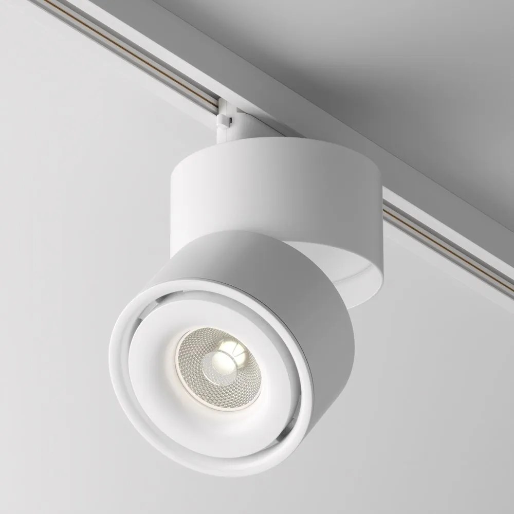 Spot LED, accesoriu pentru sinele monofazate Unity, Yin alb 4000K
