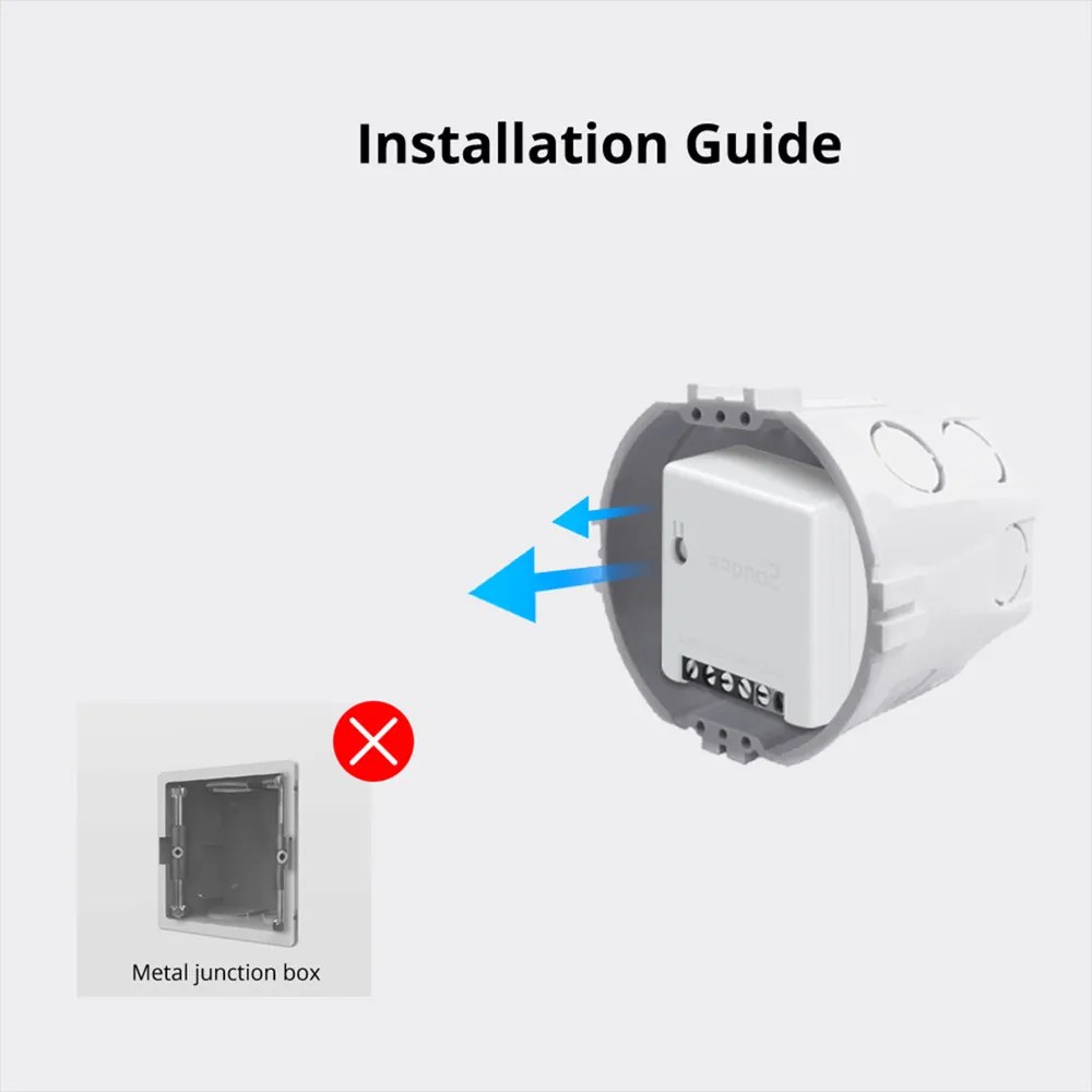 Switch Smart Wifi Mini-R2, 10A, Sonoff