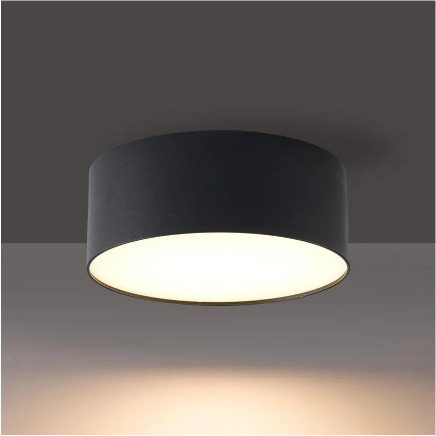BRILAGI - Corp de tavan pentru exterior cu LED FORIS LED/14W/230V, Ø 12 cm, negru, IP44