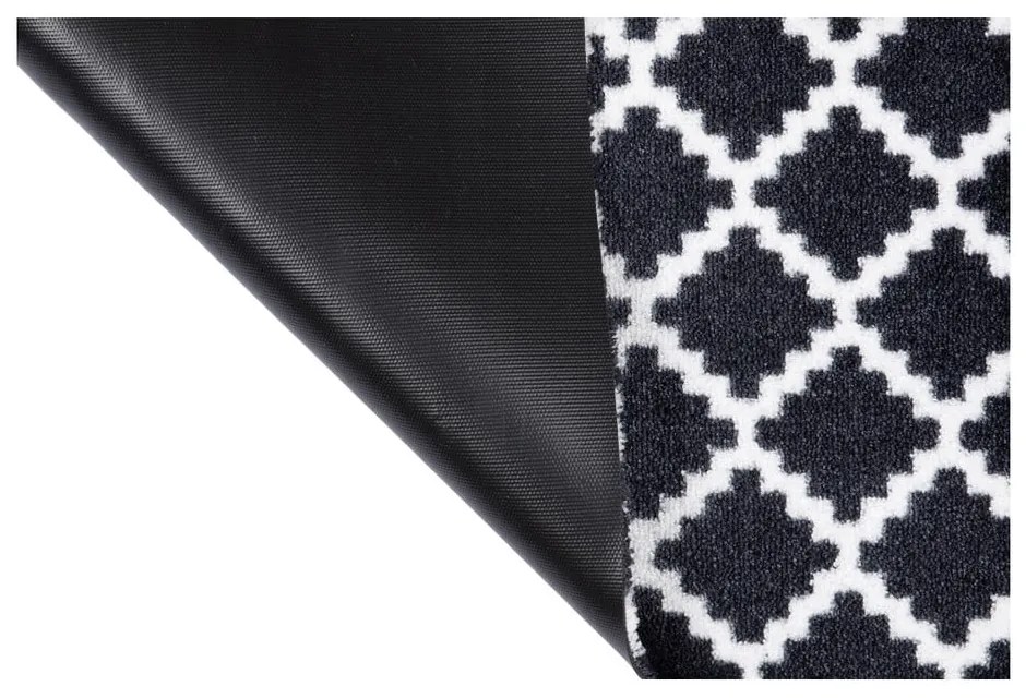 Covoraș intrare Zala Living Elegance, 50 x 70 cm, negru-alb