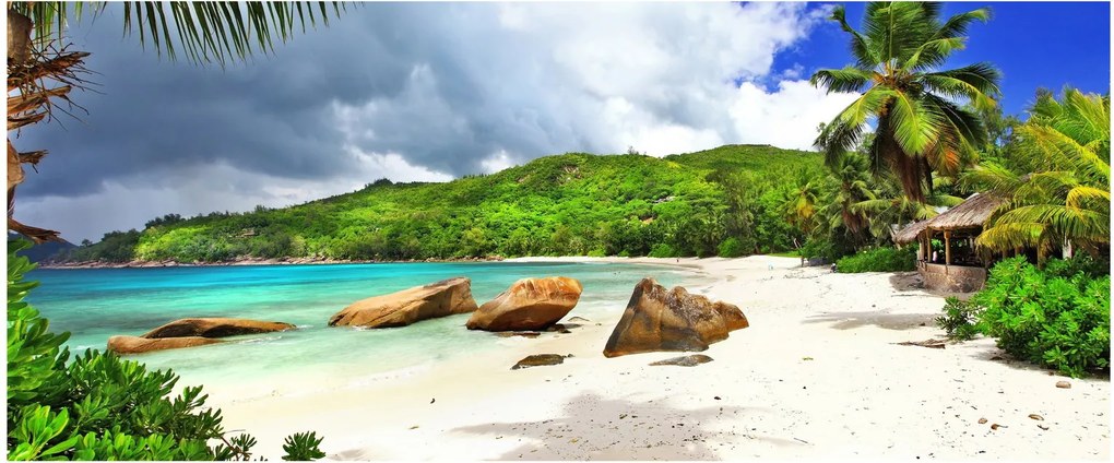 Tablou - Takamaka, Seychelles (120x50 cm)