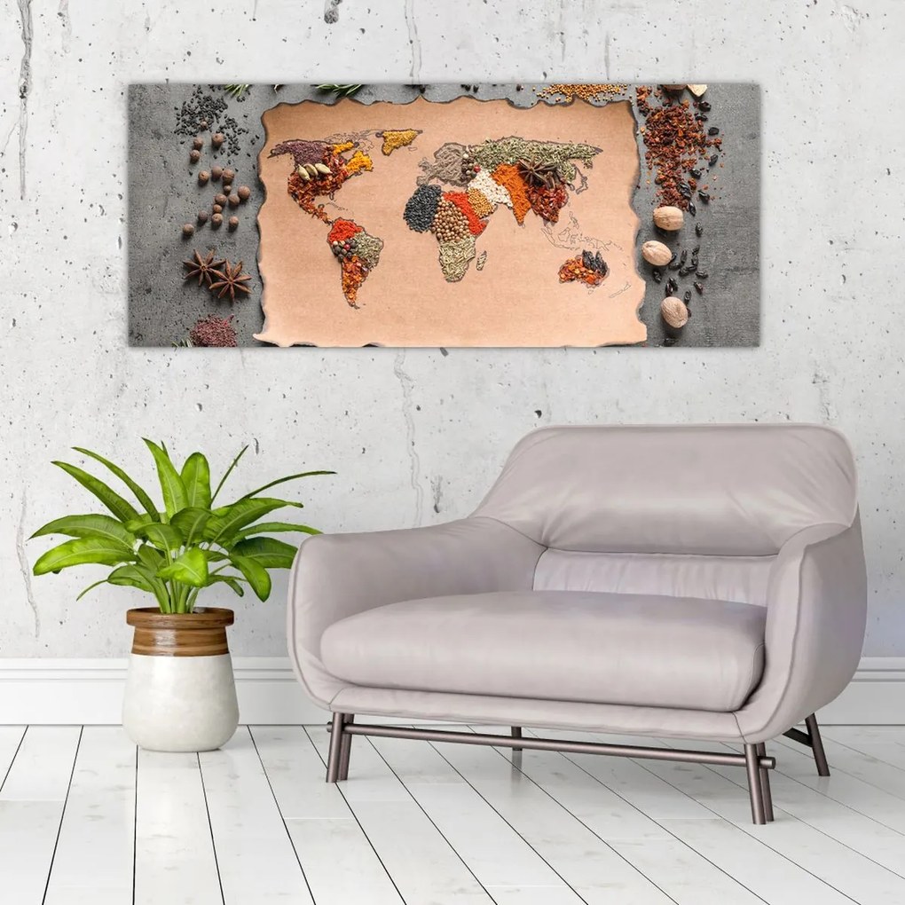 Tablou - Rădăcinile lumii (120x50 cm)