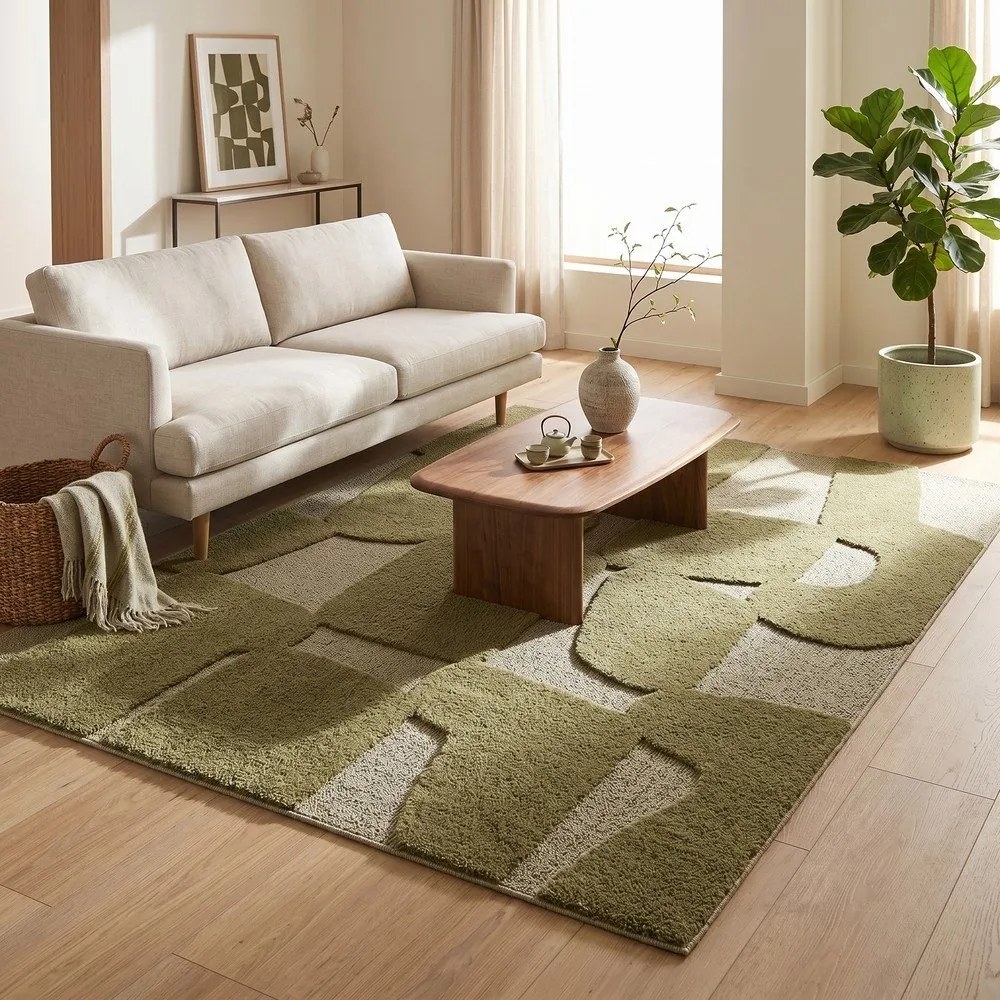 Covor verde închis 160x230 cm Cairo – ESTE