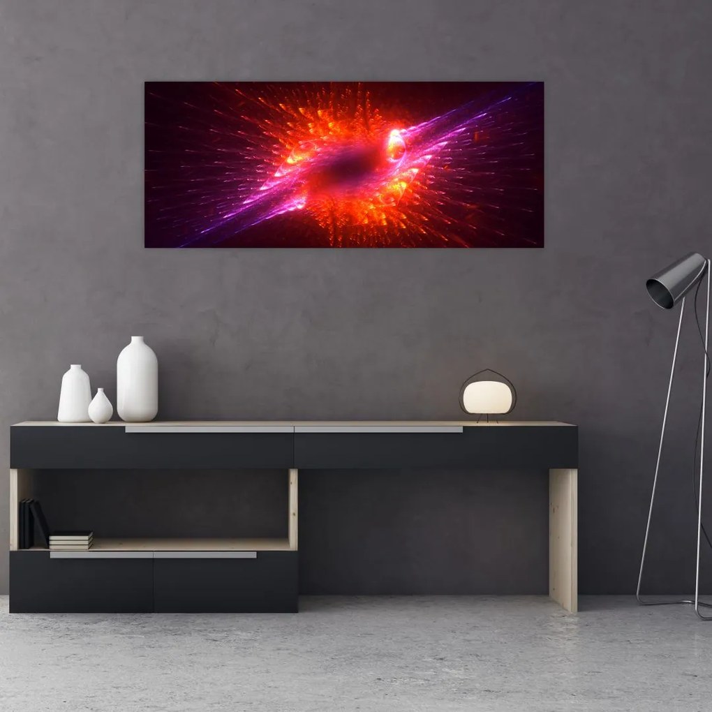Tabloul modern abstract cu spini (120x50 cm)