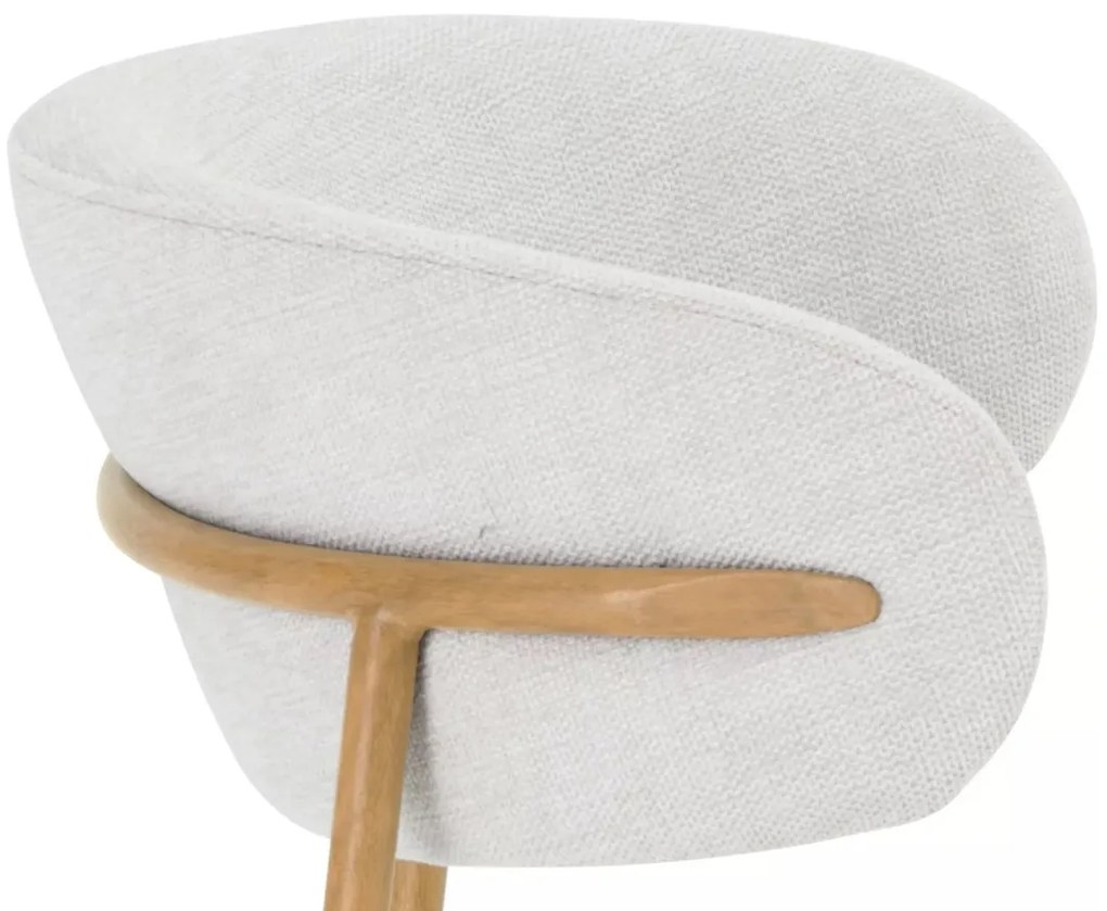 Scaun Elton D bej deschis/stejar Brego22