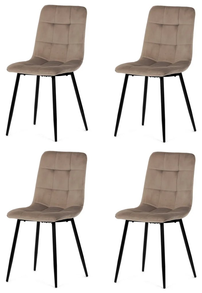 Set de scaune de sufragerie CT-281 CRM4, 4 buc
