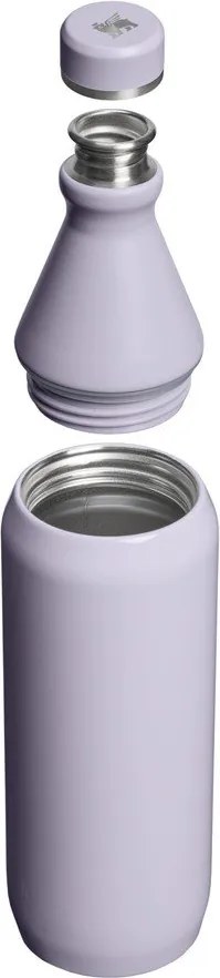 Sticlă termică mov lavandă din oțel inoxidabil 600 ml All Day Slim Bottle Purple Dust – Stanley