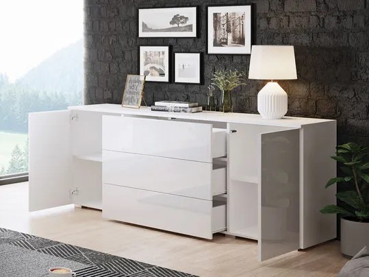 Comodă cu sertare Nova -150 (Stejar wotan). Promo -17%. 1060065