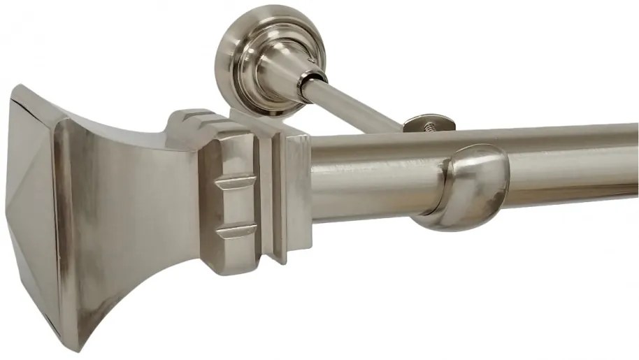 Galerie fara inele VERONA /25 - INOX (Alege marime: 140 cm)