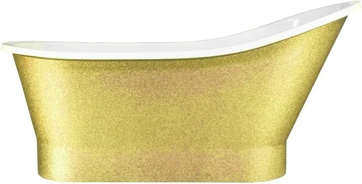 Cada freestanding Besco Gloria Glam 160x68cm, Gold