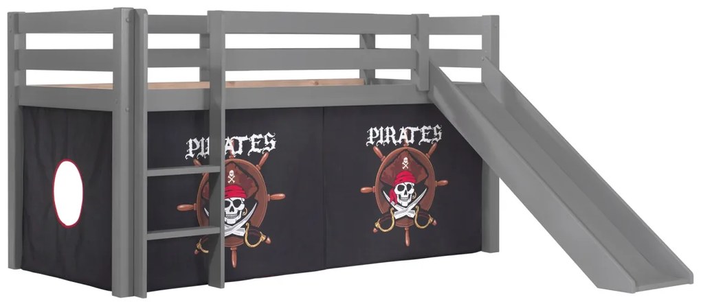 PINO PAT SEMI-INALT + slide și cortină Pirate.