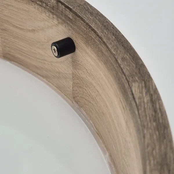 Plafonieră LED Brilagi CARVALHO 3xE27/60W/230V stejar nuc d. 47 cm