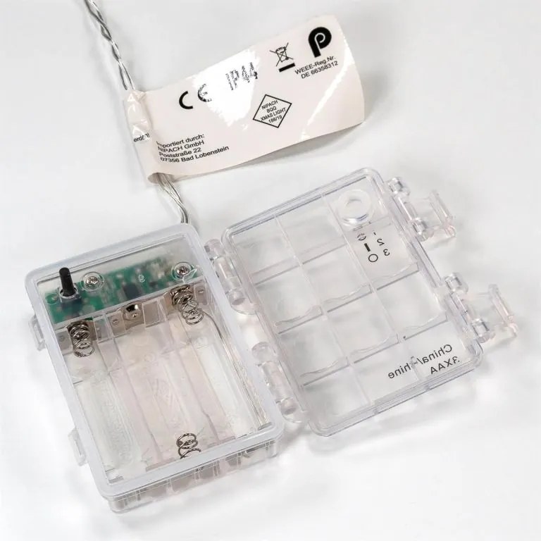 Set de lanțuri LED de Crăciun cu temporizator, 100 LED-uri,