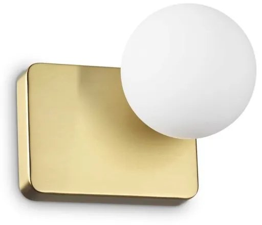 Aplica de perete design modern Penta ap1 auriu/alb