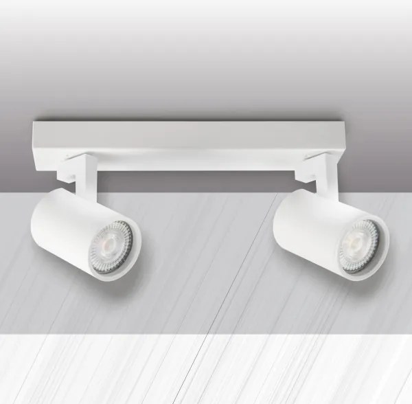 Spot LYNX 2xGU10/10W/230V alb