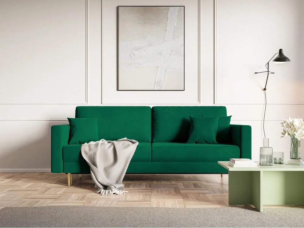 Canapea trei locuri Vallera (verde). 1098757