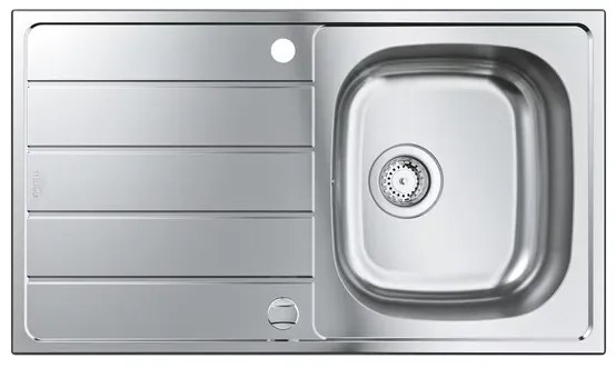 Chiuveta inox Grohe K200 86x50.1 cm 1 cuva cu picurator