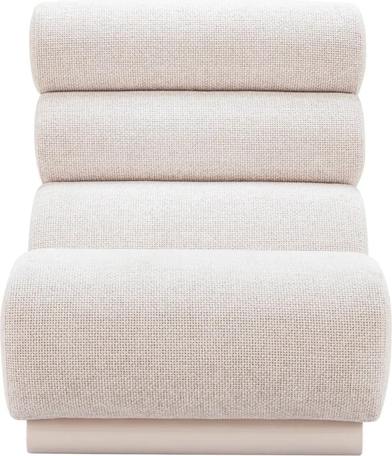 Fotoliu confortabil design LUX Congreso, Lyssa off-white