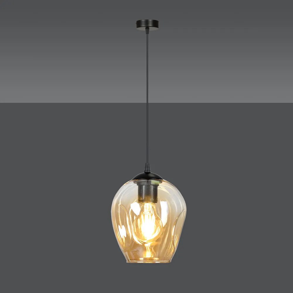 Pendul Istar 1 Bl Miodowy 677/1 Emibig Lighting, Modern, E27, Polonia