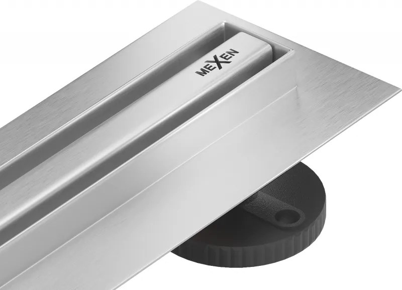 Mexen Flat 360° Slim scurgere liniar rotativă 150 cm, inox - 1041150