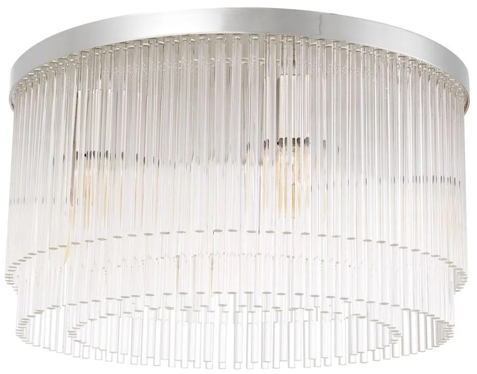 Lustra dimabila design elegant LUX Hector, nickel 115973 HZ