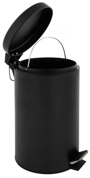 Coș de gunoi 20 l negru
