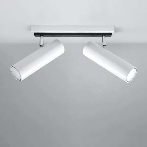 Spot DIREZIONE 2xGU10/40W/230V alb