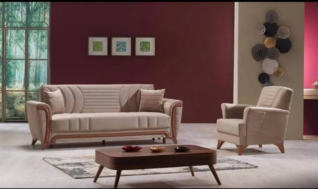 Canapea extensibila cu 3 locuri Torino - MobMax