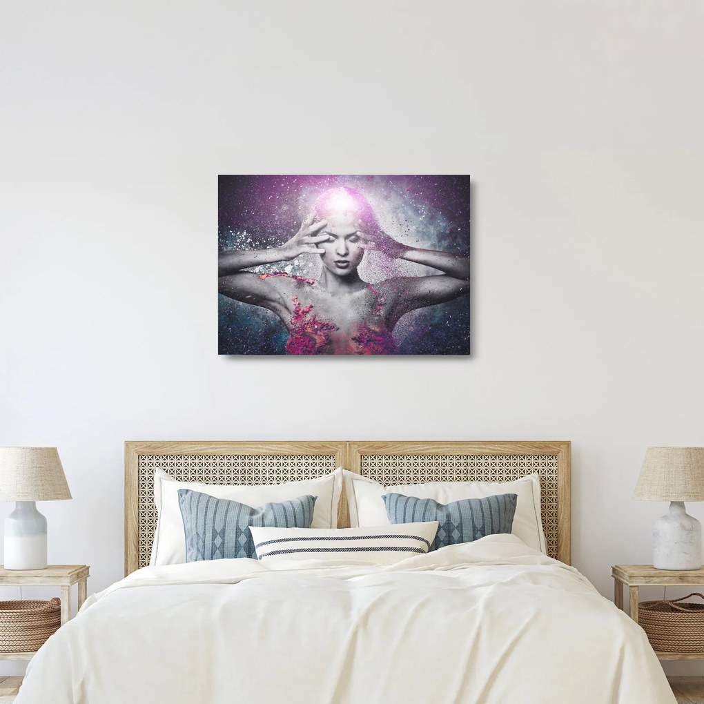 Tablou pe sticlă - Energie (70x50 cm)