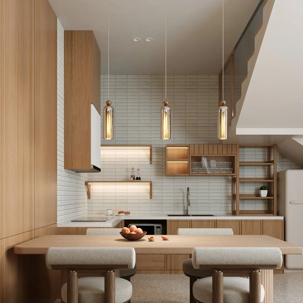 Pendul design modern CAMPANILA, sampanie