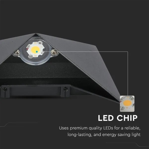 Aplică LED de exterior LED/5W/230V 3000K IP65 negru